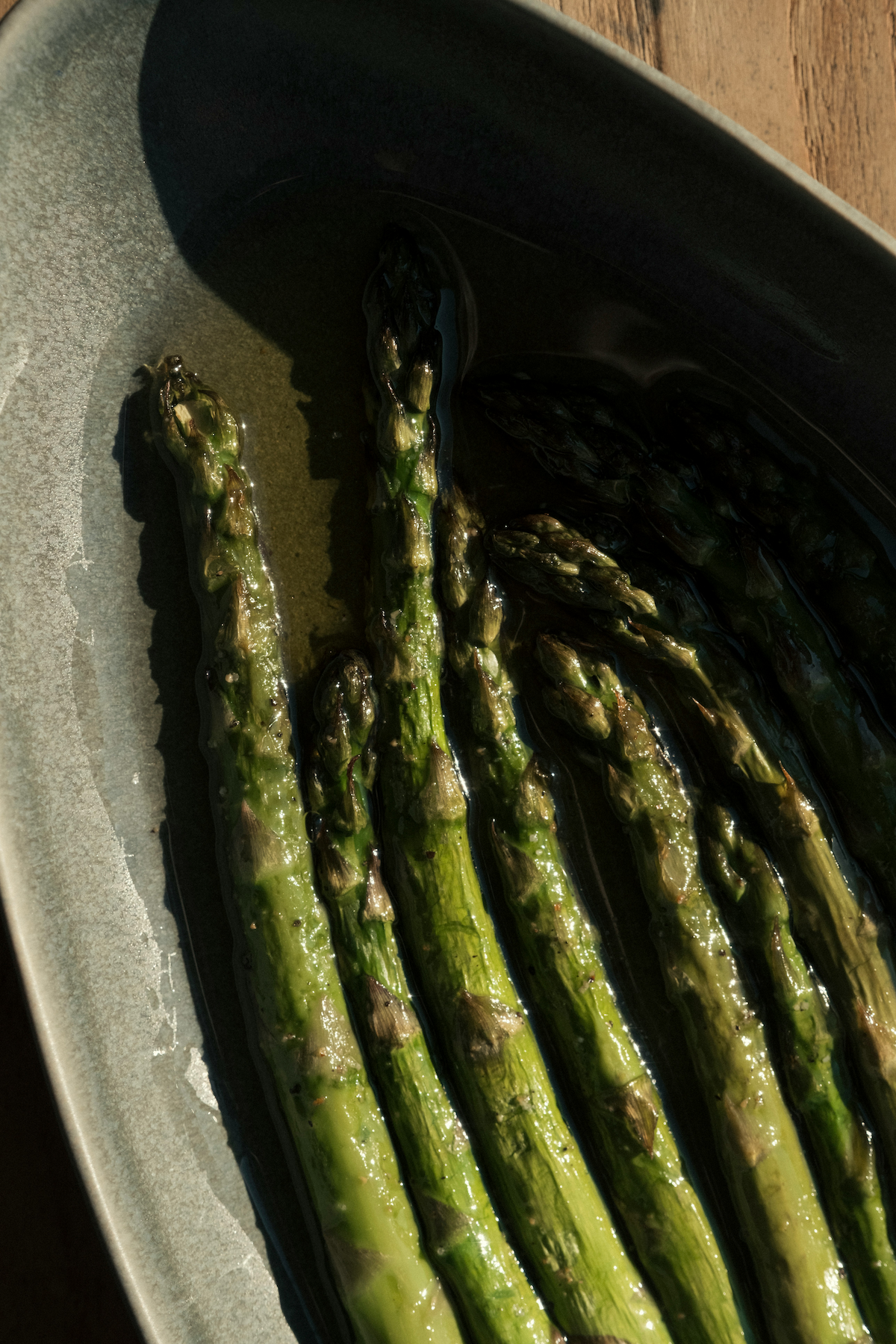 Charred Asparagus with Citrus Herb Butter - Killerspice