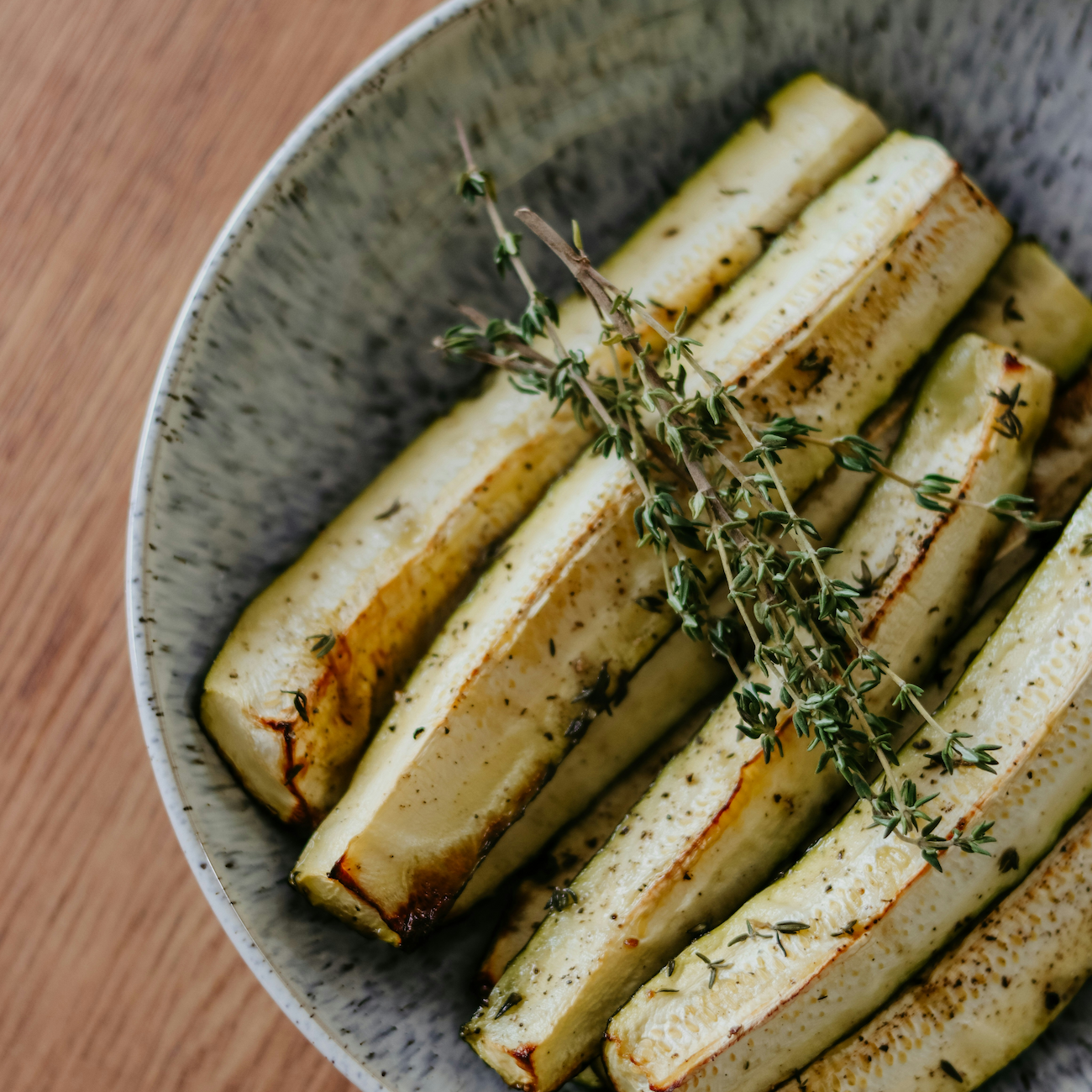 Golden Roasted Zucchini with Herb Citrus Drizzle - Killerspice