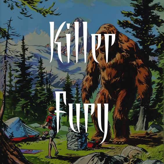 Killer fury - cover art.