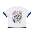 Unisex Boxy Color Block T-Shirt