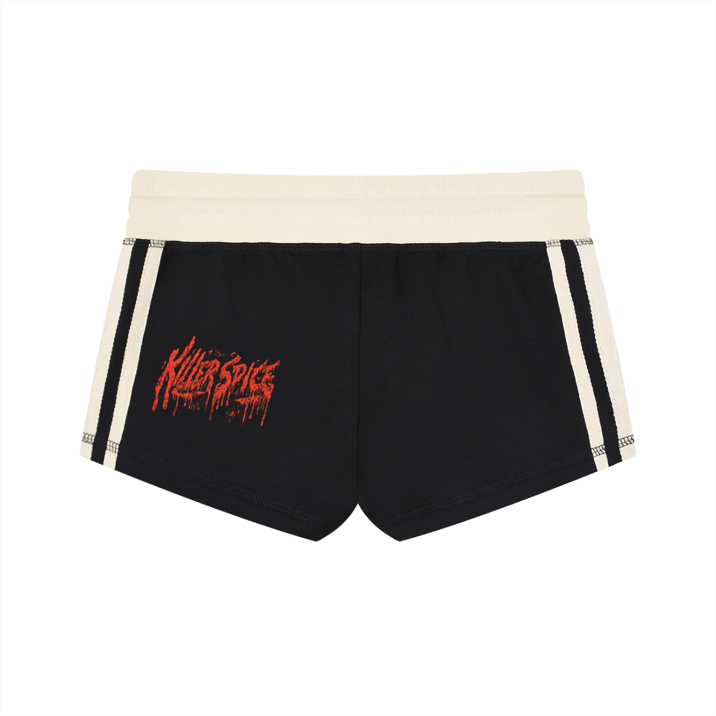 Women's Contrast Stripe Track Shorts