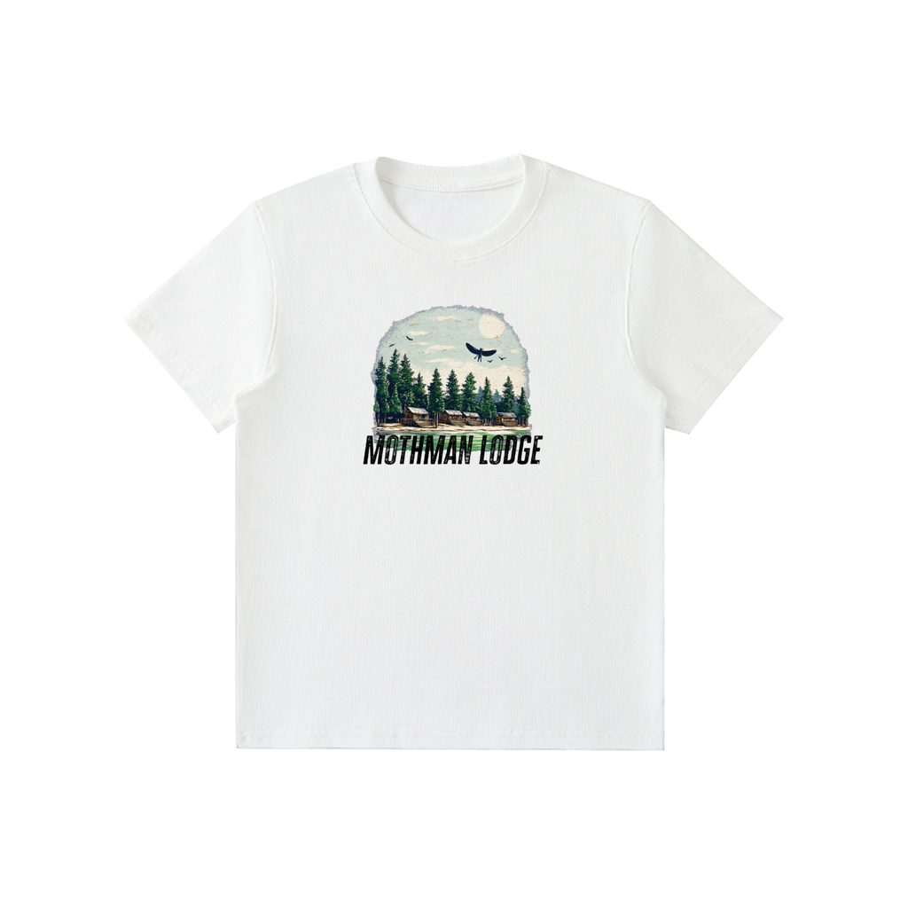 Men's Bodycon Ribbed Crop Top - Mothman Men's Bodycon Crop Top for Ultimate Trendiness