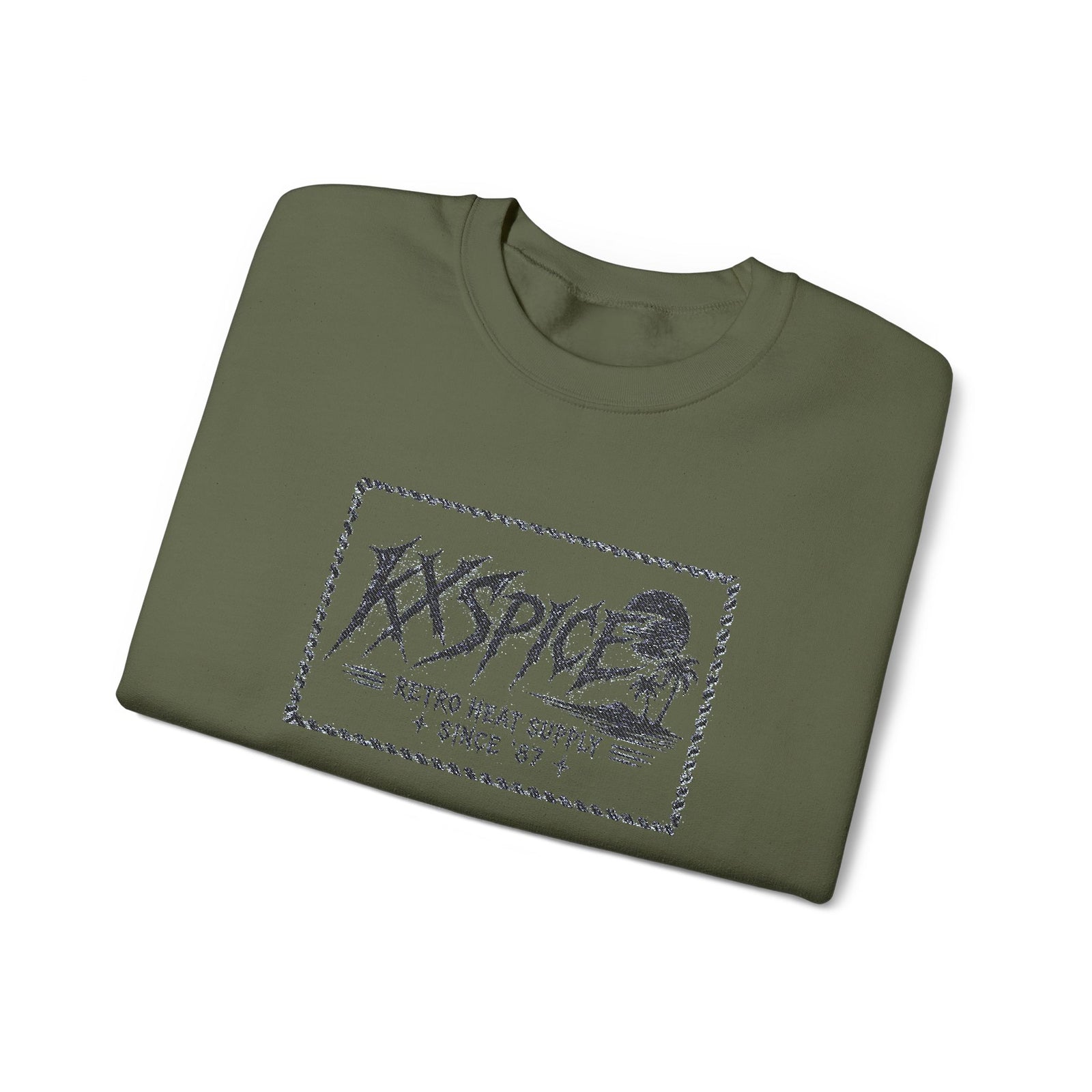Kxspice Retro Logo Crewneck Sweatshirt