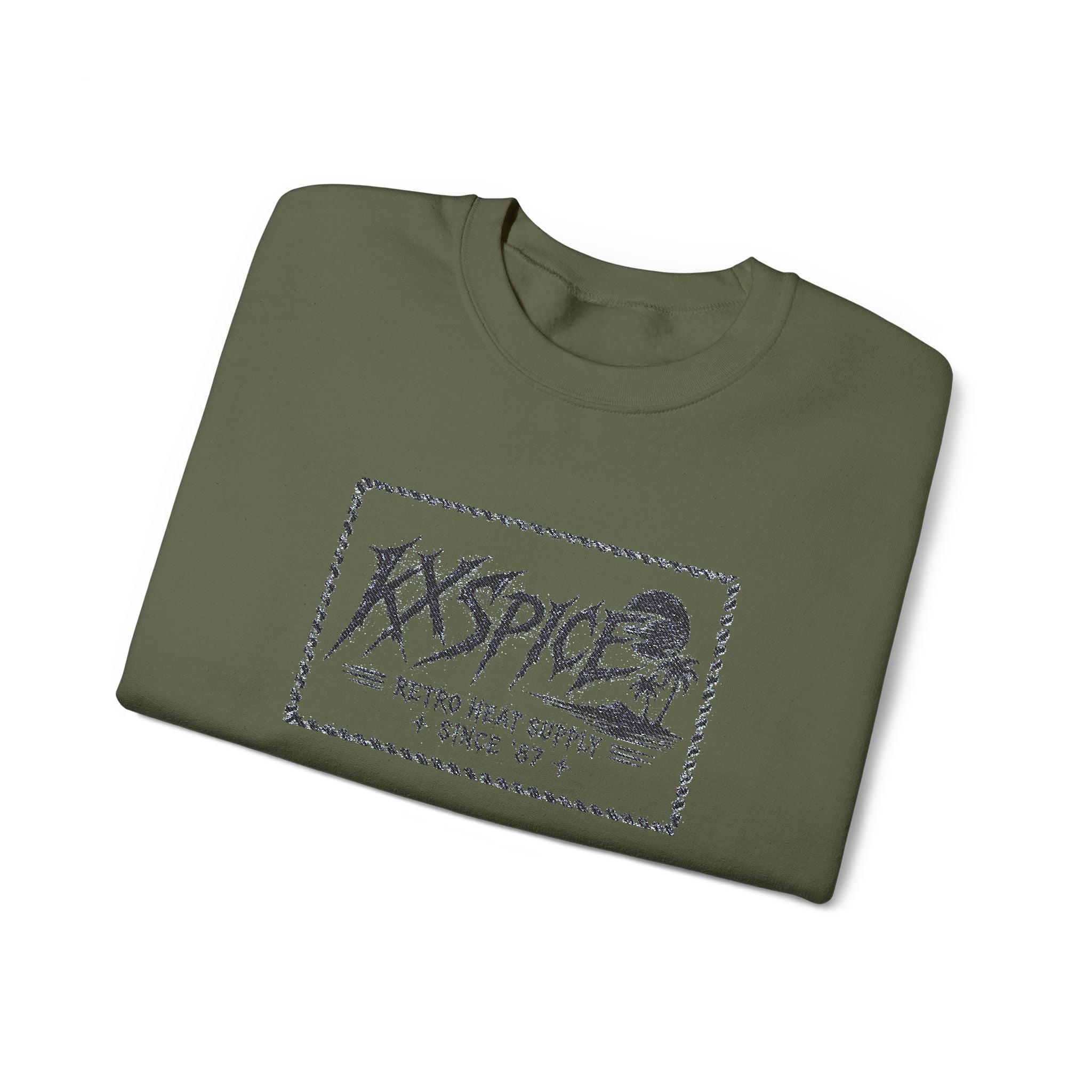 Kxspice Retro Logo Crewneck Sweatshirt