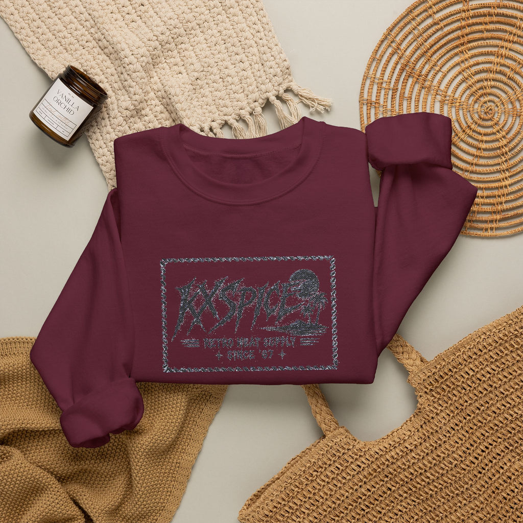 Kxspice Retro Logo Crewneck Sweatshirt