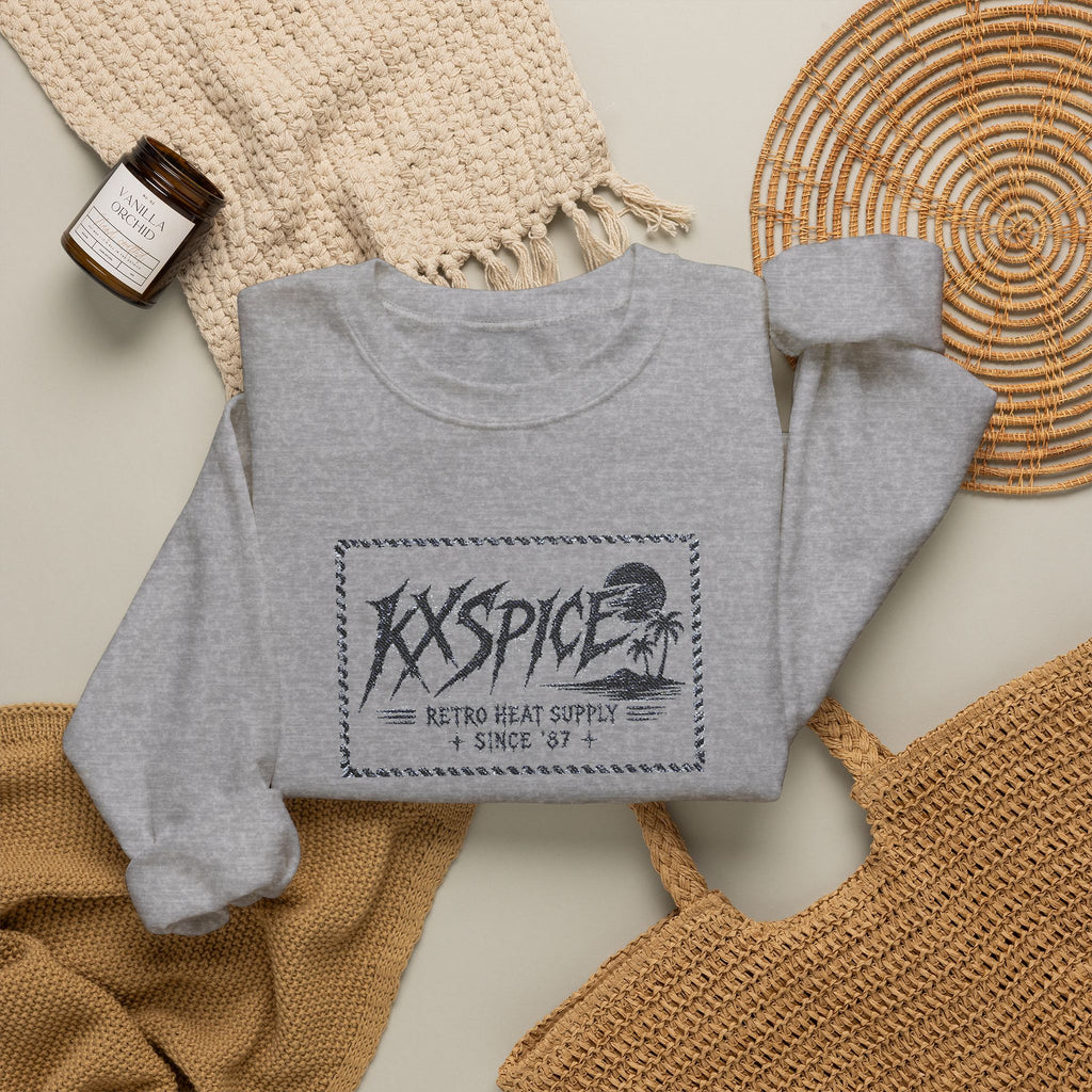 Kxspice Retro Logo Crewneck Sweatshirt