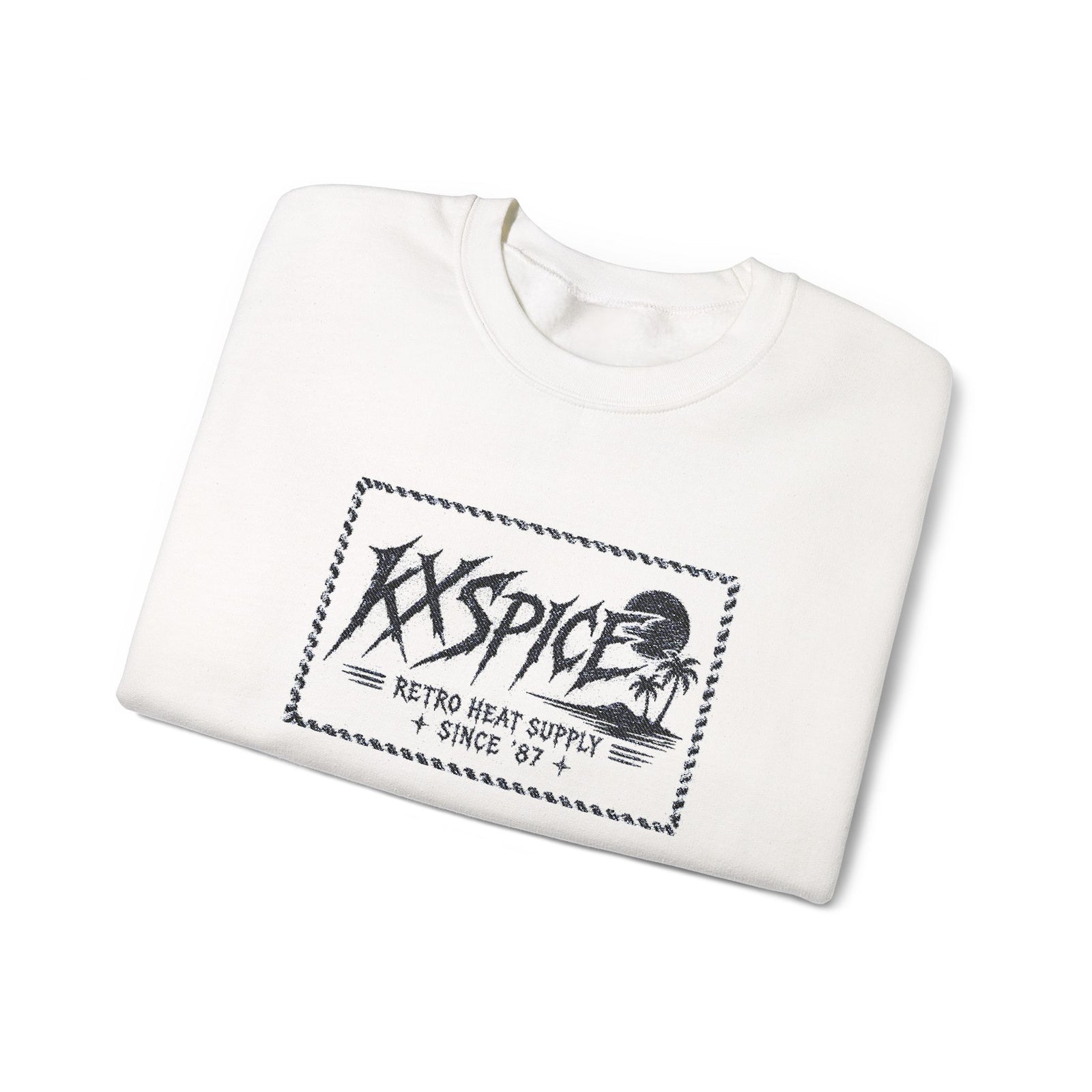 Kxspice Retro Logo Crewneck Sweatshirt