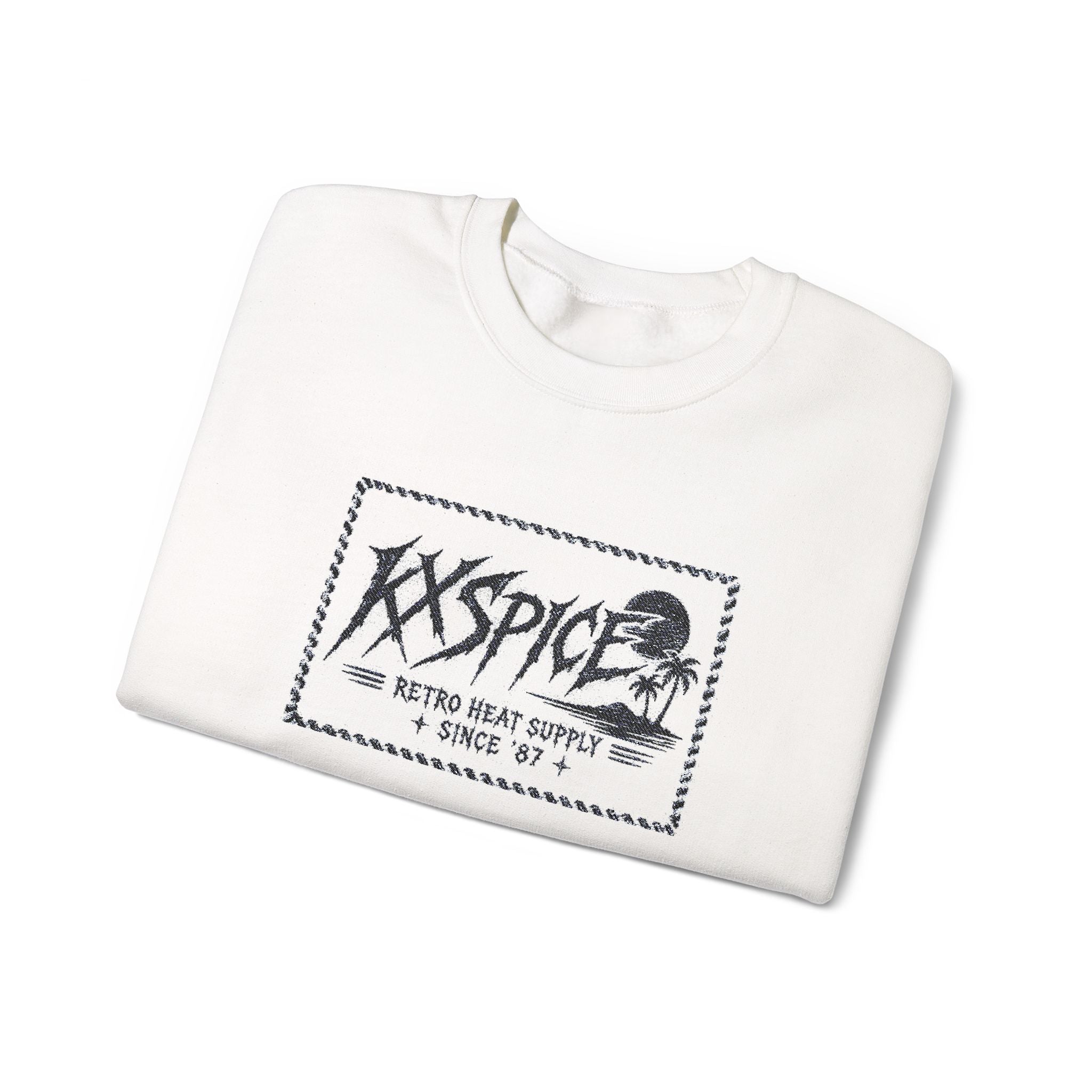 Kxspice Retro Logo Crewneck Sweatshirt