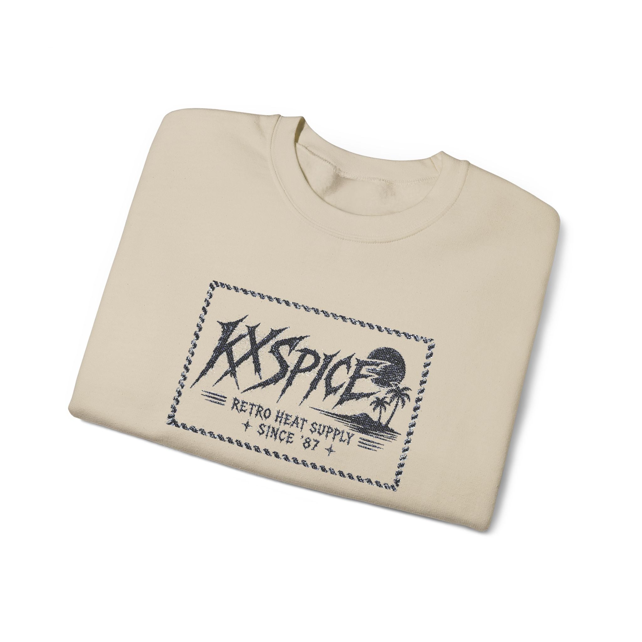 Kxspice Retro Logo Crewneck Sweatshirt