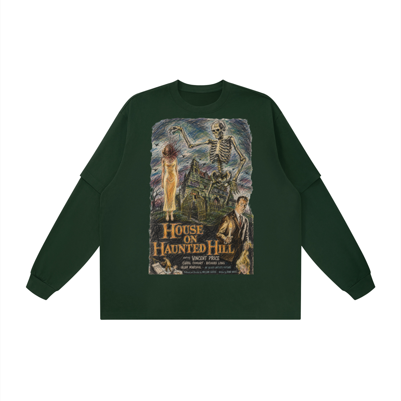 Unisex Layered Oversized T-Shirt