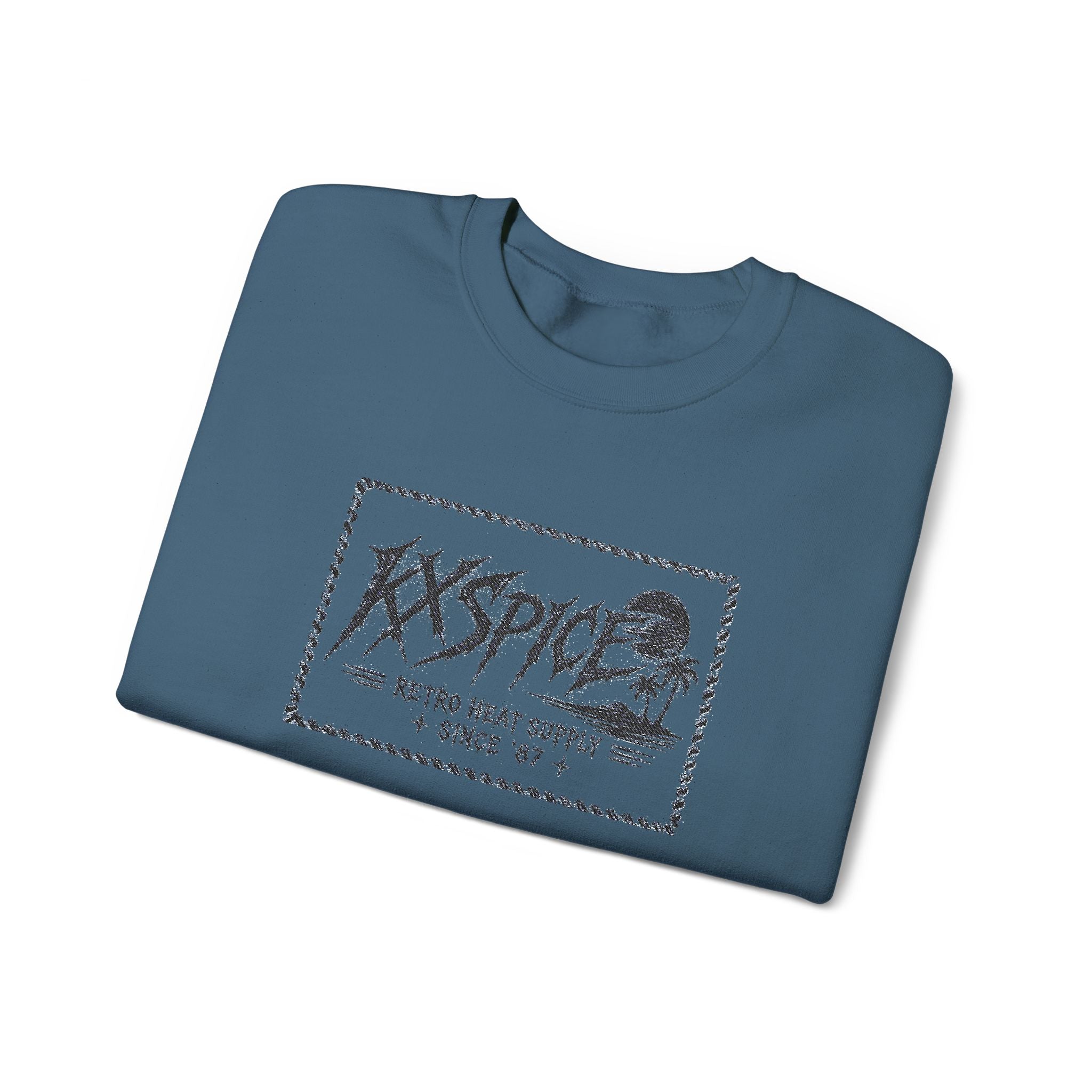 Kxspice Retro Logo Crewneck Sweatshirt