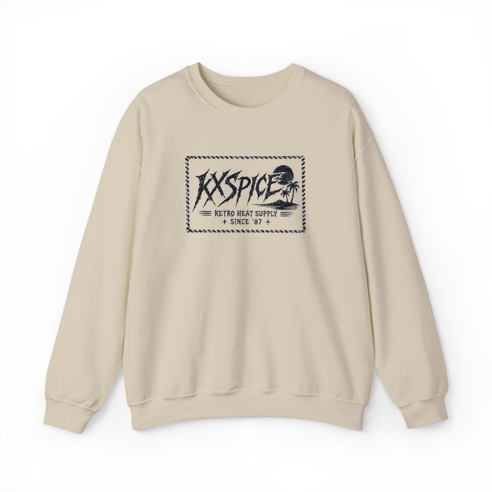 Kxspice Retro Logo Crewneck Sweatshirt
