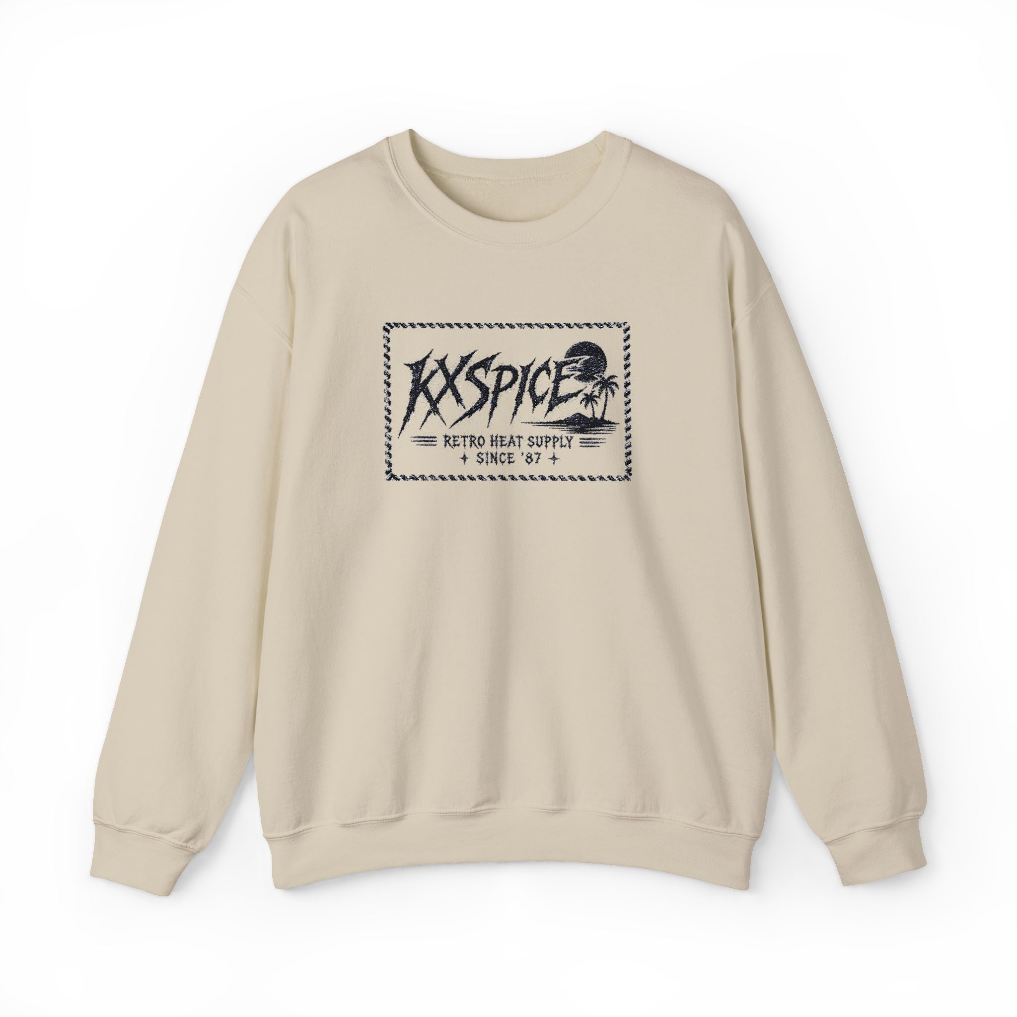 Kxspice Retro Logo Crewneck Sweatshirt
