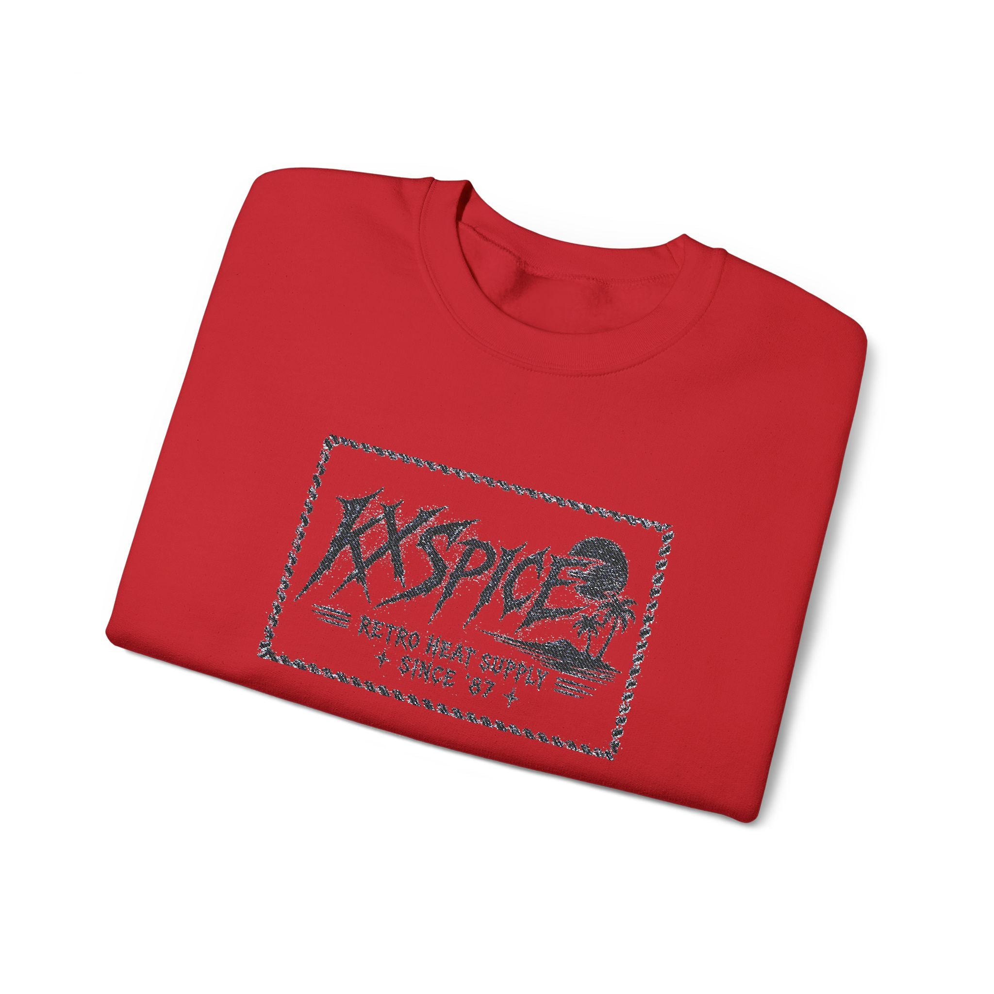 Kxspice Retro Logo Crewneck Sweatshirt