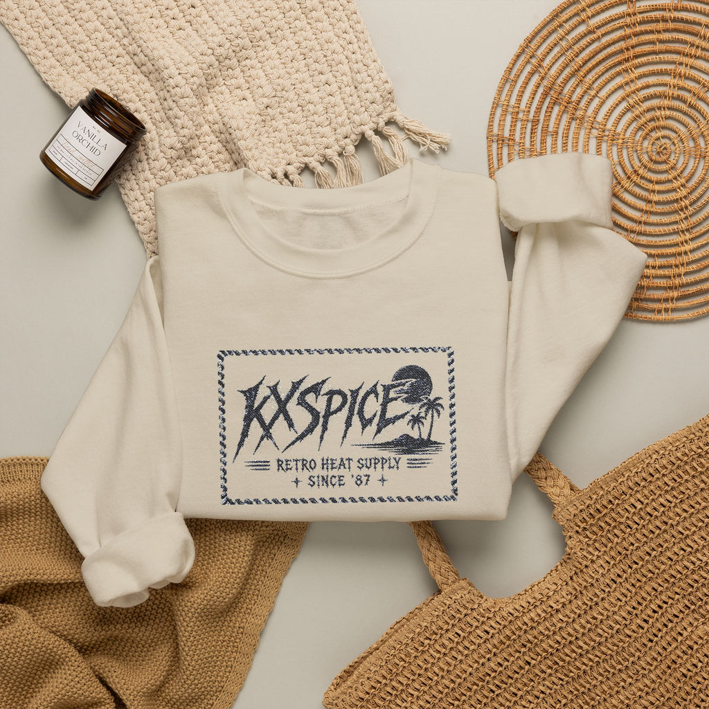 Kxspice Retro Logo Crewneck Sweatshirt