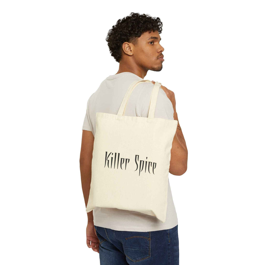 "The Frog" Cotton Canvas Tote Bag