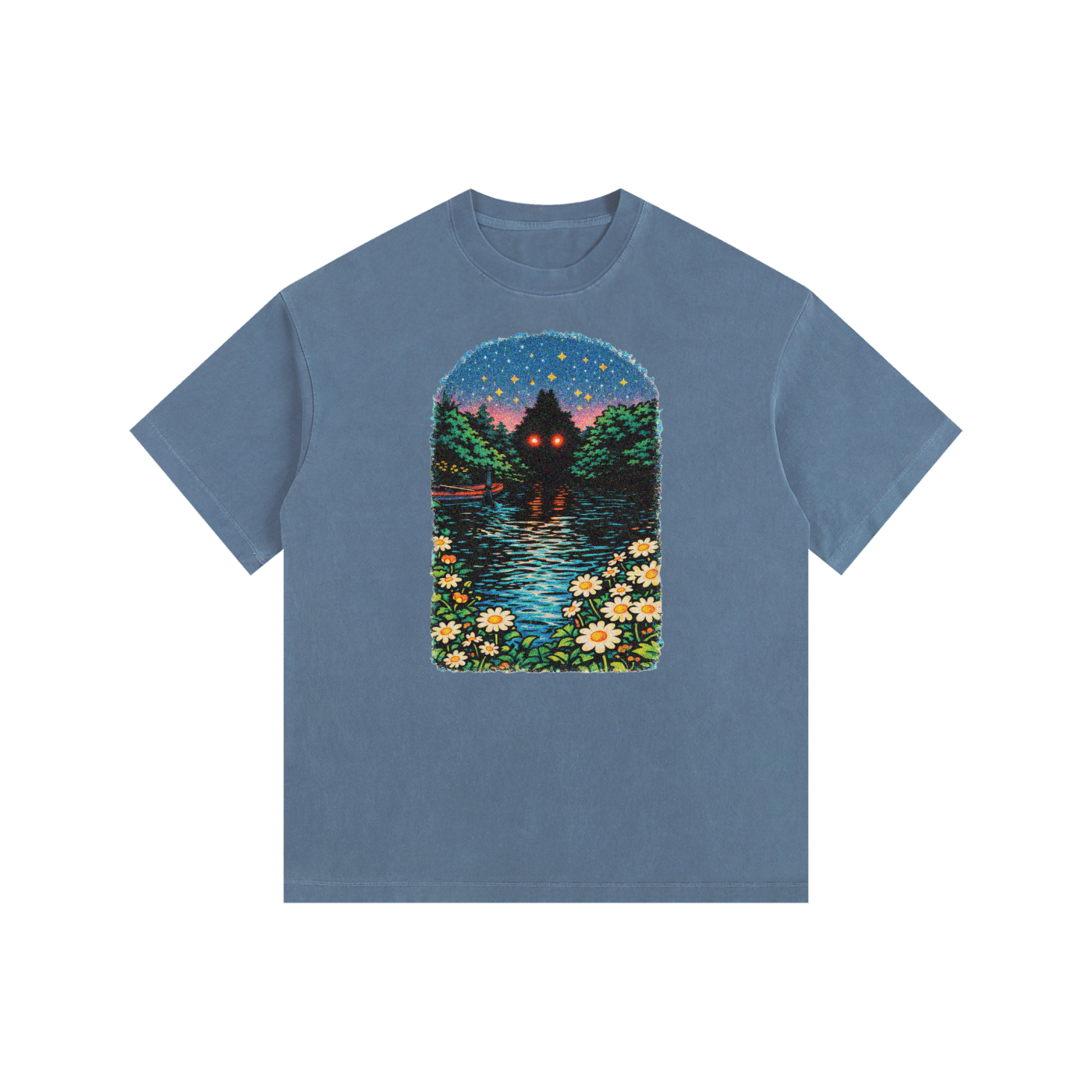 Vintage Washed Oversized Cotton T-Shirt