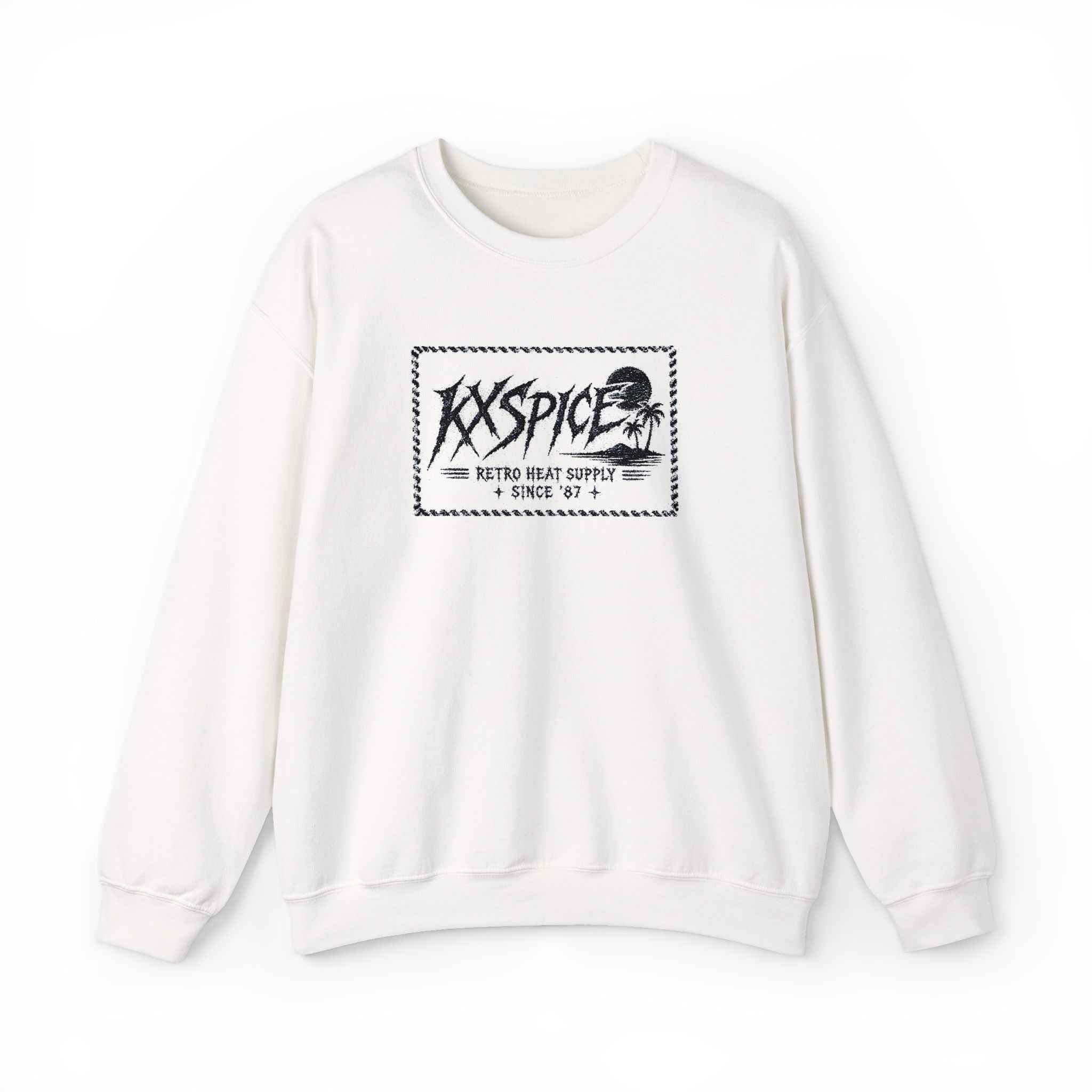 Kxspice Retro Logo Crewneck Sweatshirt
