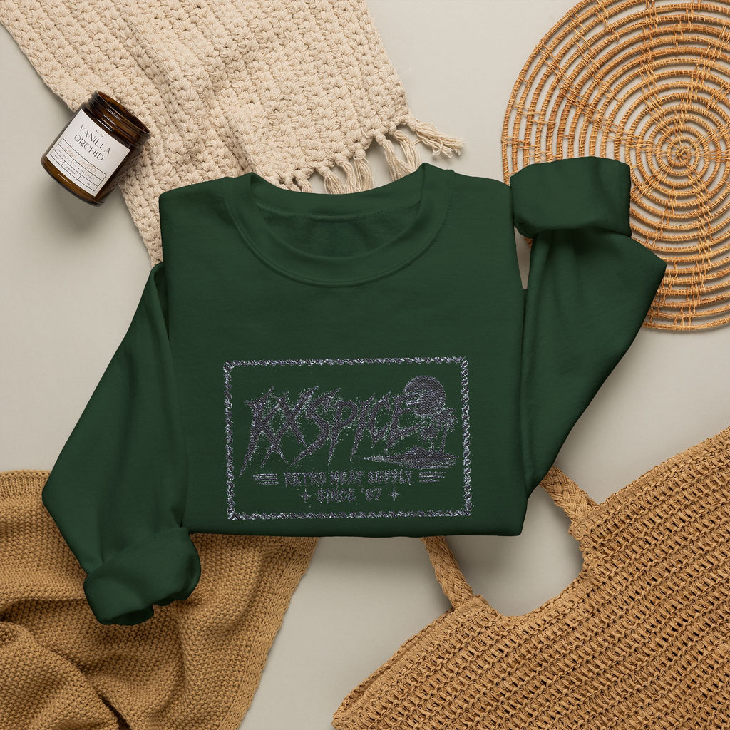 Kxspice Retro Logo Crewneck Sweatshirt