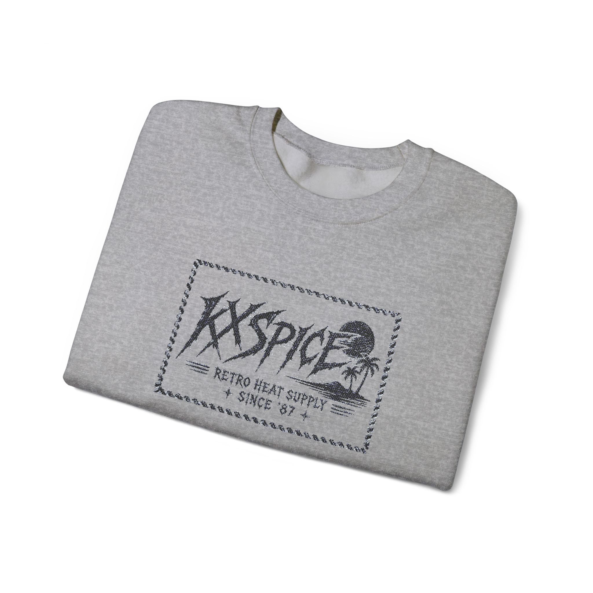 Kxspice Retro Logo Crewneck Sweatshirt