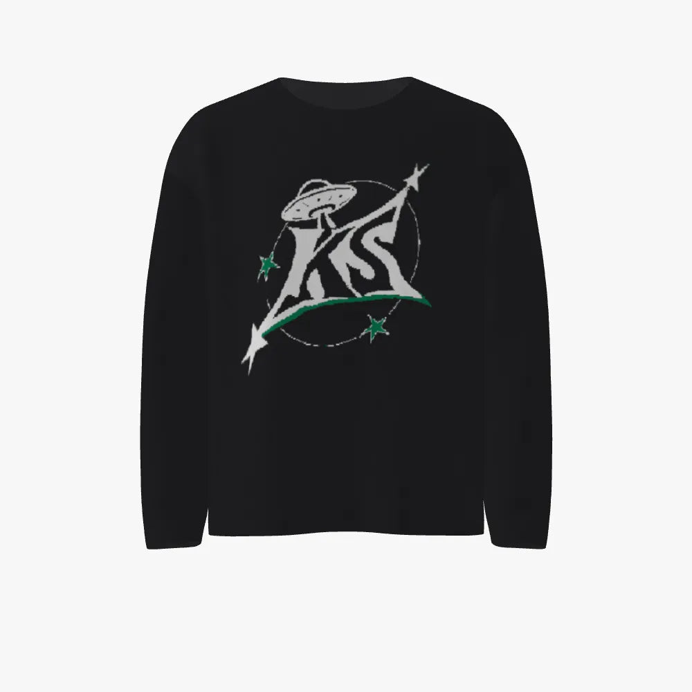 Men's Oversized Crew Neck Pullover
