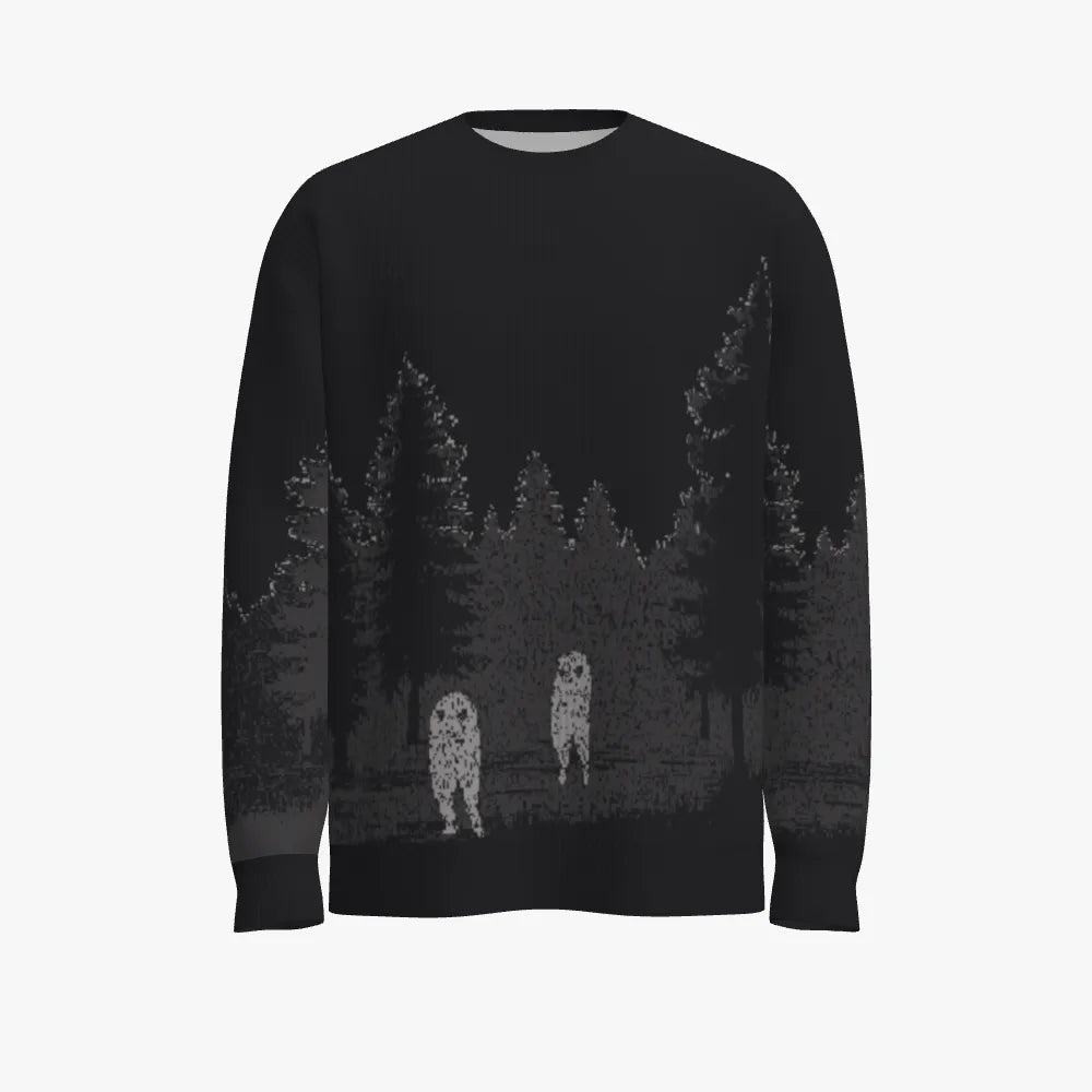 NightCrawler Men's Oversized Crew Neck Pullover