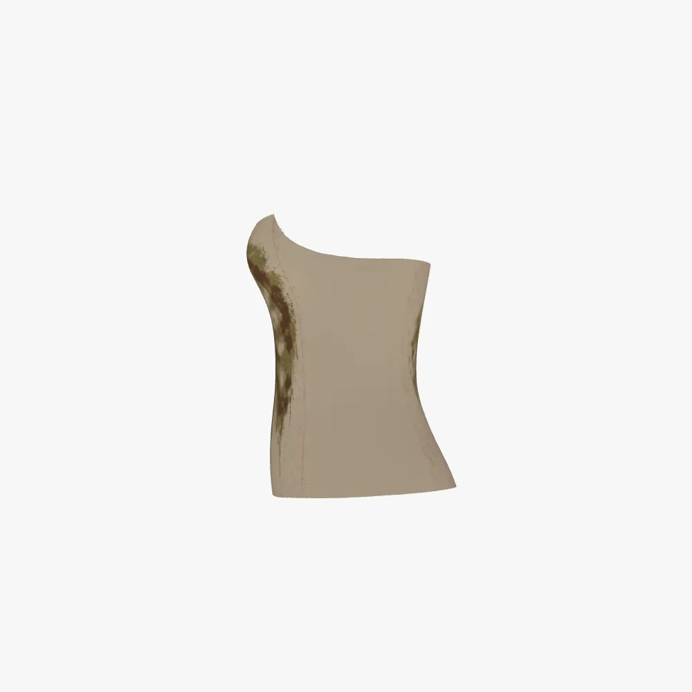 KXSPICE Death Spice Ribcage Jacquard Halter Top