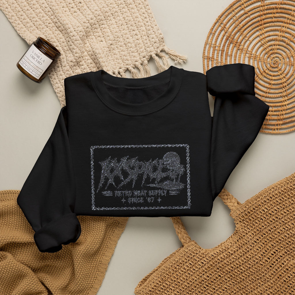 Kxspice Retro Logo Crewneck Sweatshirt