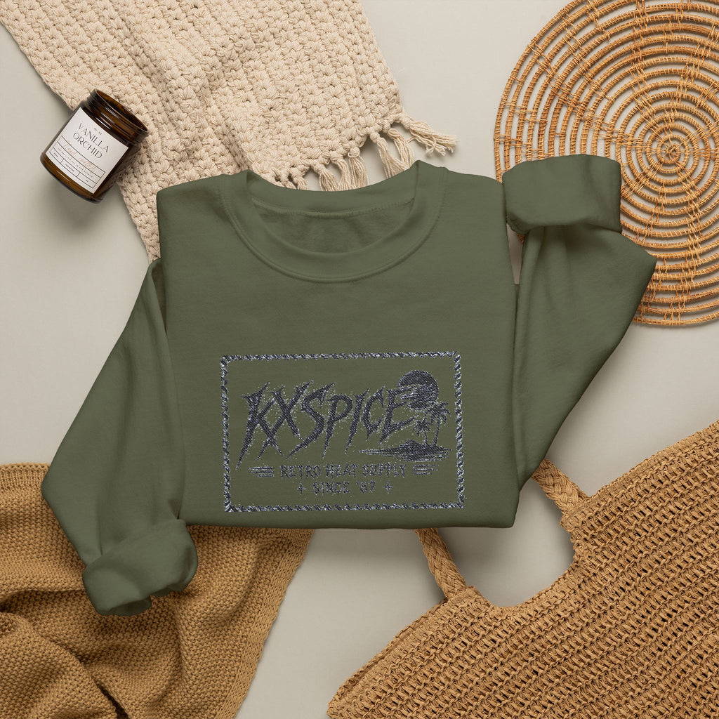 Kxspice Retro Logo Crewneck Sweatshirt