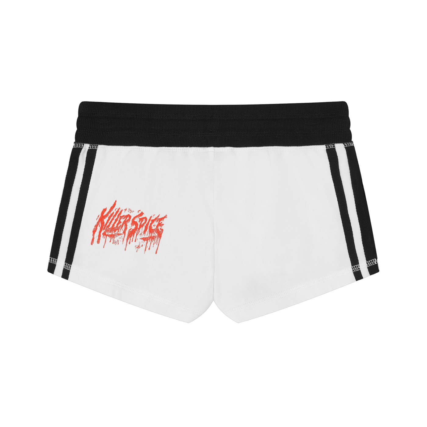Women's Contrast Stripe Track Shorts
