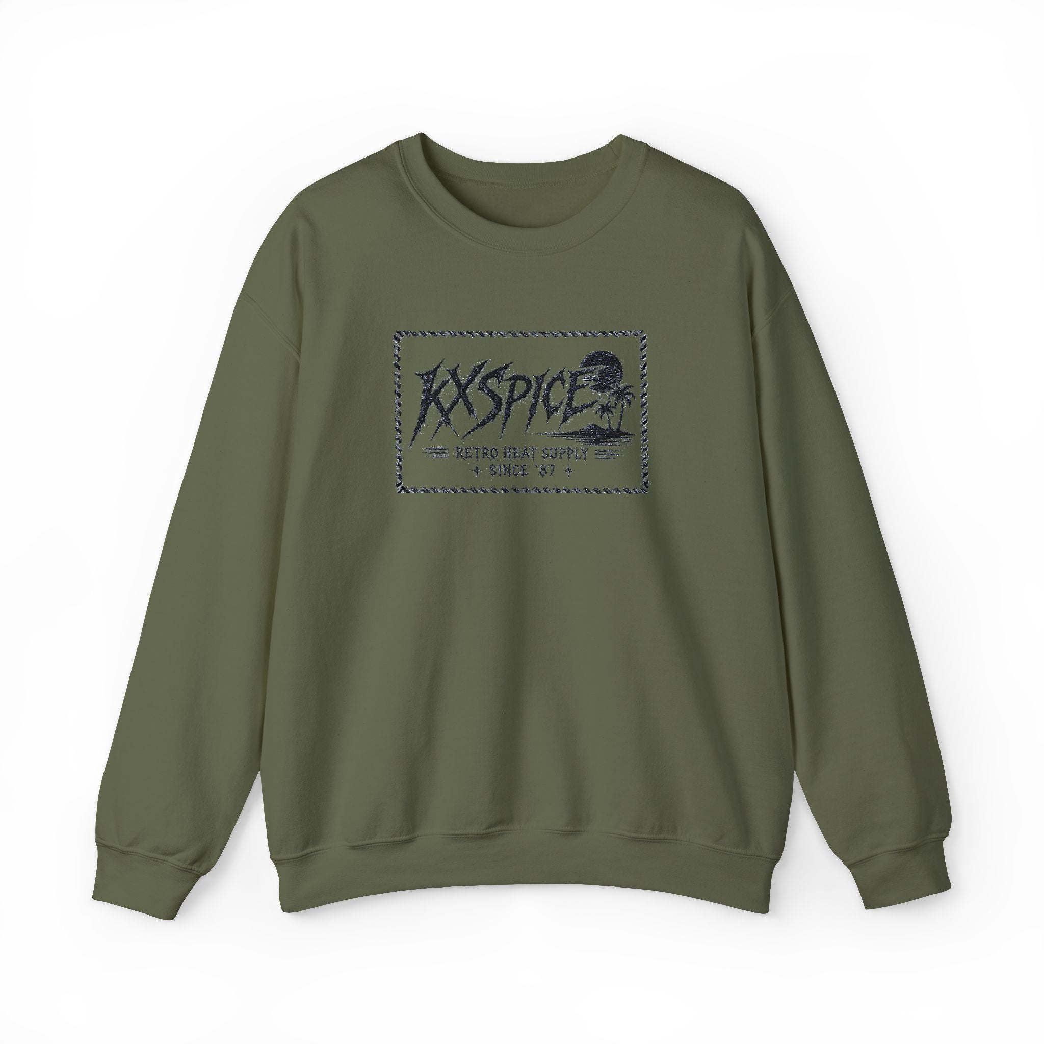 Kxspice Retro Logo Crewneck Sweatshirt