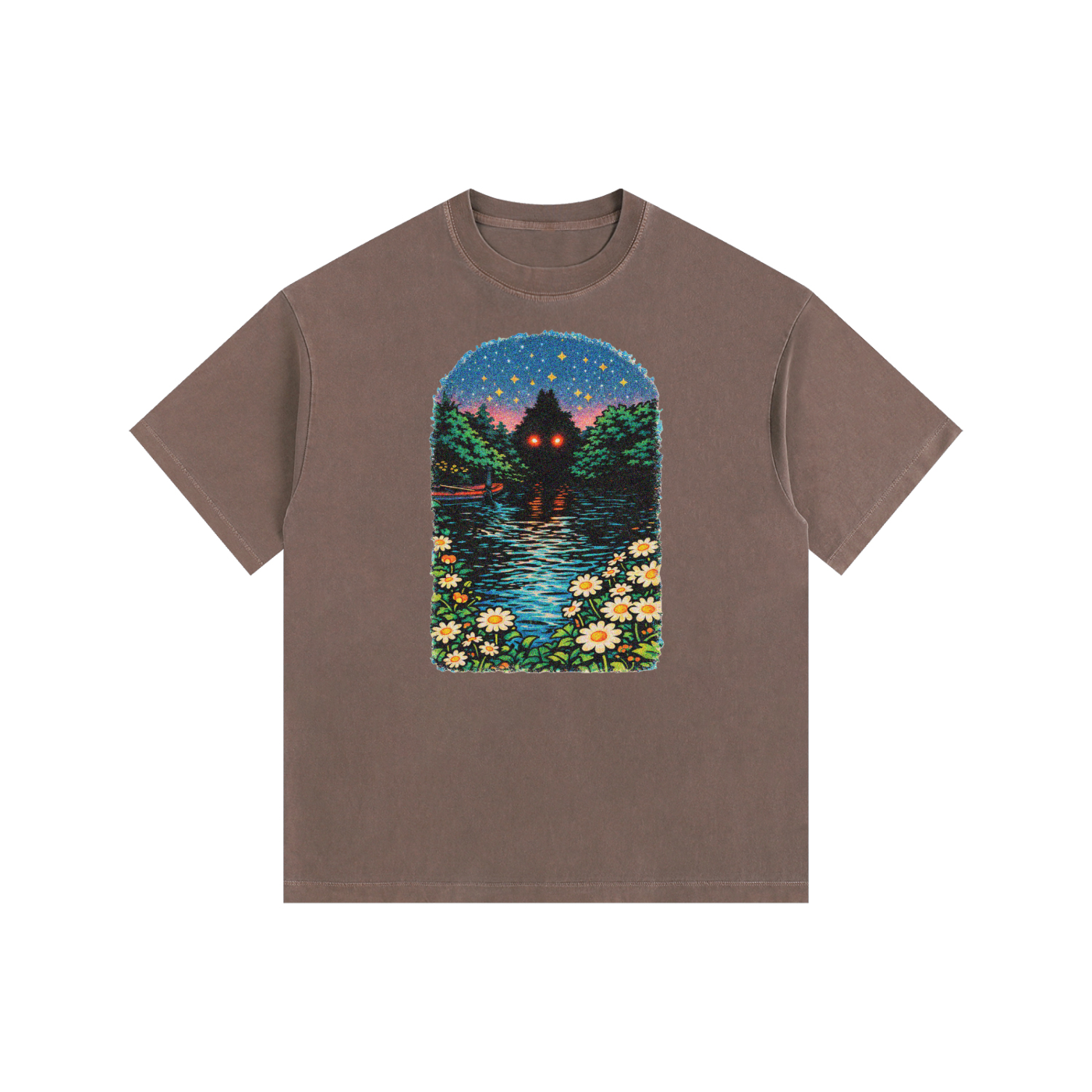 Vintage Washed Oversized Cotton T-Shirt