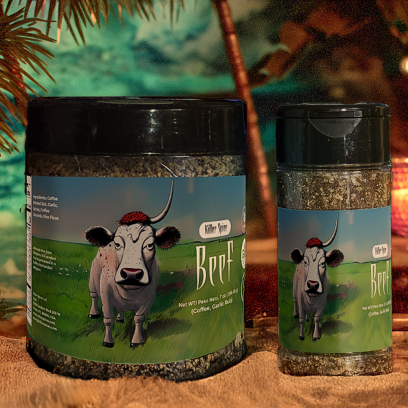 Killer Beef (Infused Coffee, Garlic Rub)