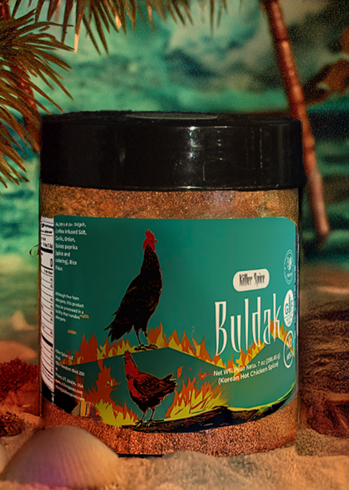 Killer Buldak (Coffee Infused, Korean Hot Chicken)