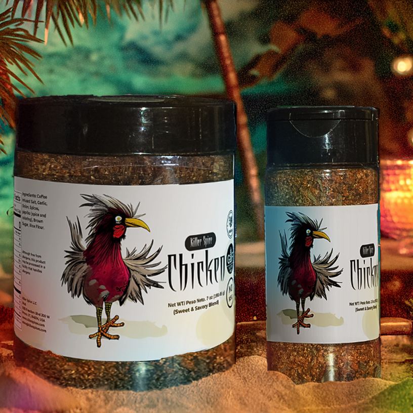 Killer Chicken (Infused Coffee, Sweet and Savory Rub)