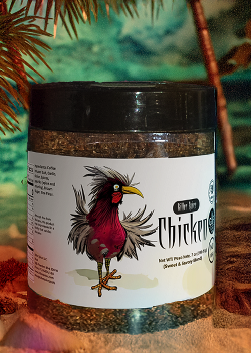 Chicken (Infused Coffee, Sweet and Savory Rub) - Killerspice