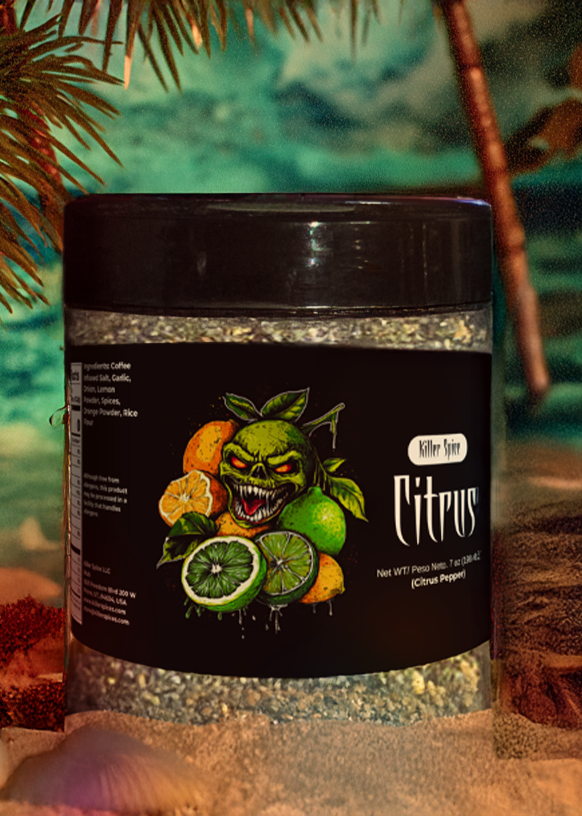 Killer Citrus (Infused Coffee, Lemon Pepper)