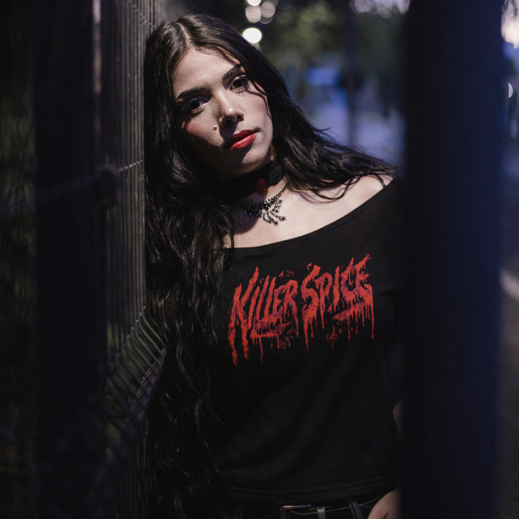 "Killer Spice" Essential Wide Neck Baby T-shirt