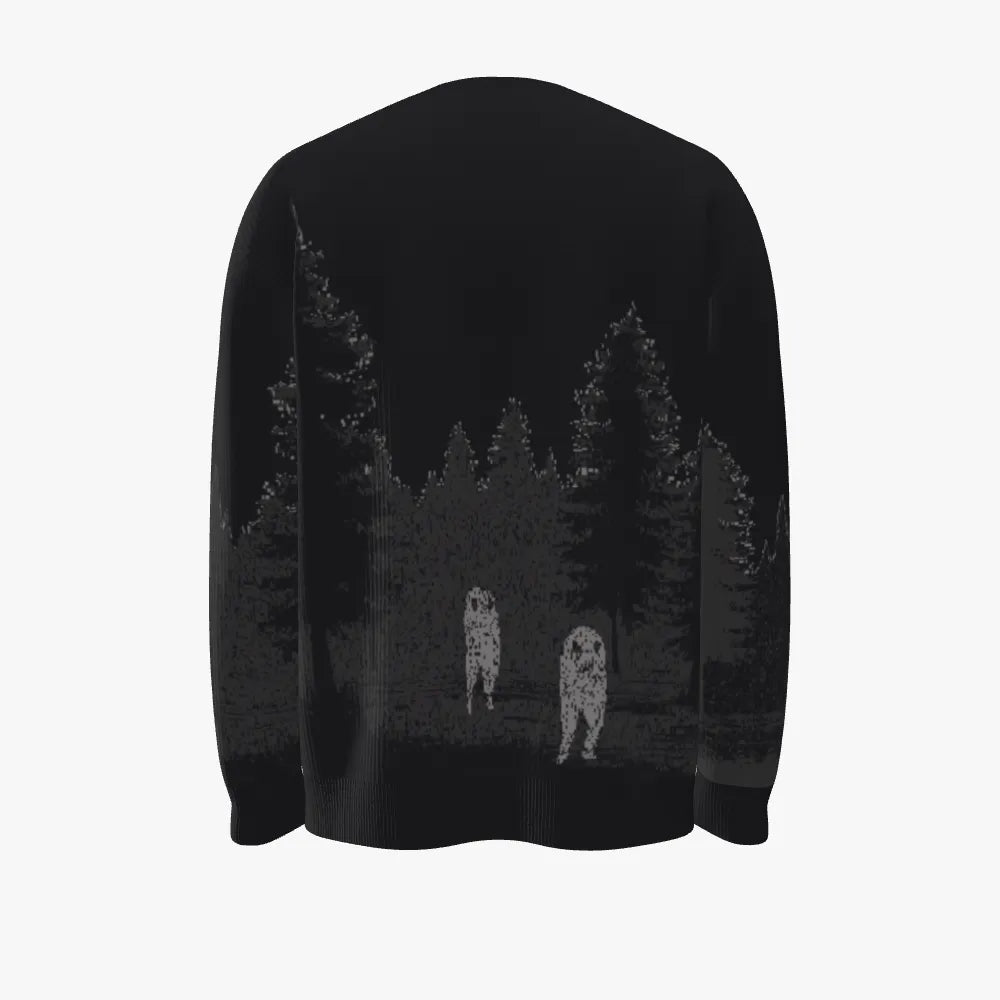 NightCrawler Men's Oversized Crew Neck Pullover