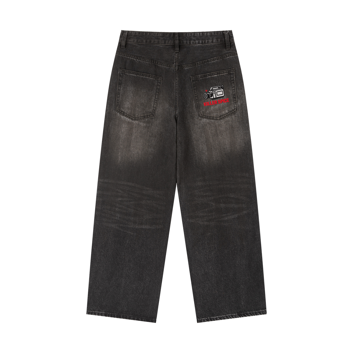 Vintage Wash Heavyweight Denim Jeans