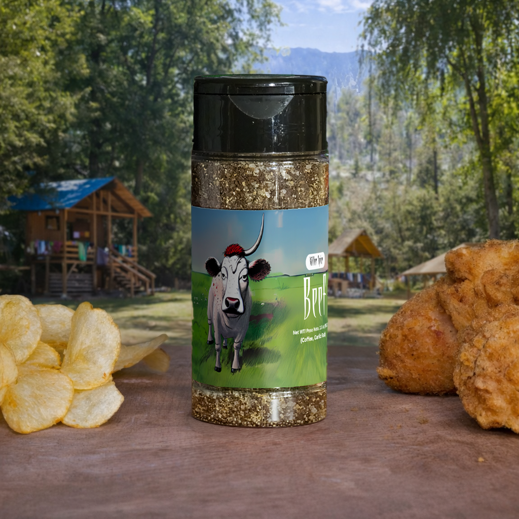 Beef Coffee Infused Garlic Rub