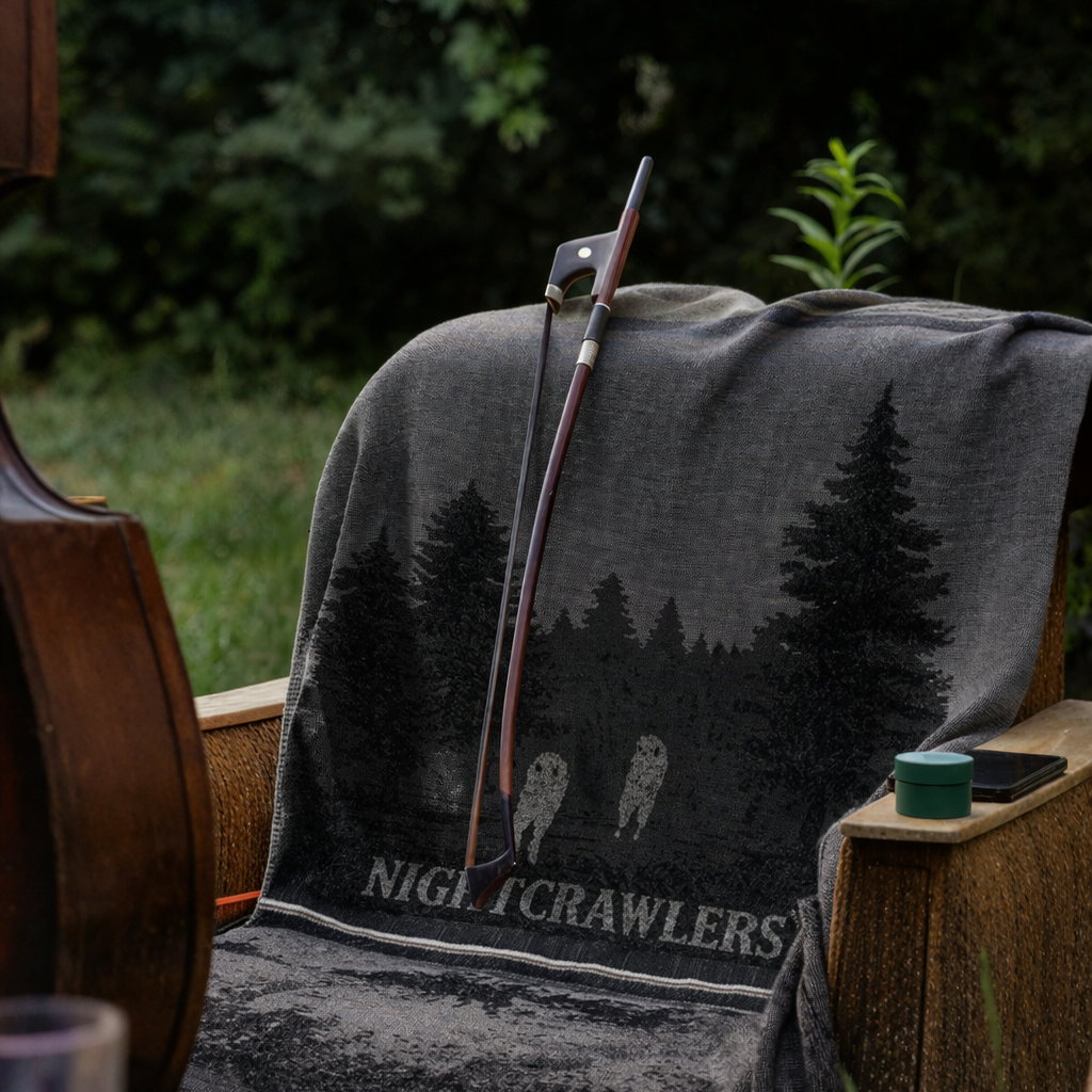 Fresno Night Crawlers Merino Wool Blanket
