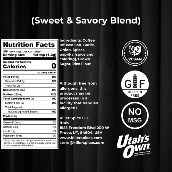 Chicken Infused Coffee Rub for Sweet and Savory Flavorful Dishes - KillerspiceKiller SpiceKillerspice7318510175577 oz