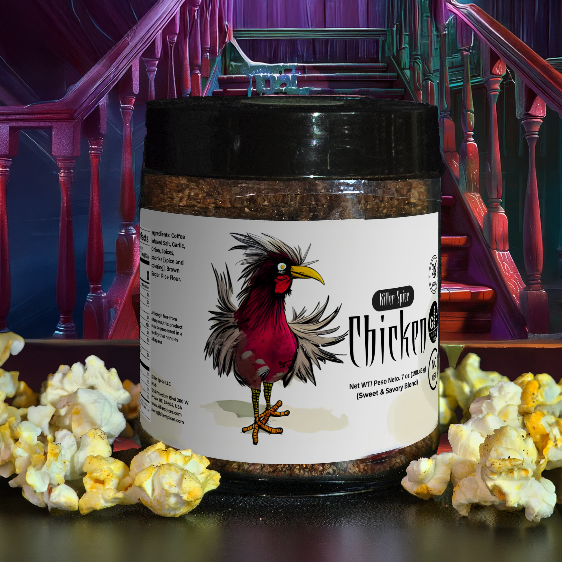 Killer Chicken (Infused Coffee, Sweet and Savory Rub)