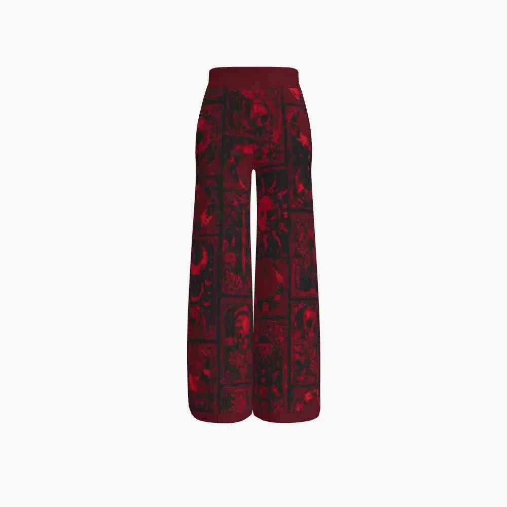 Crimson Arcana Wide Leg Pants - KillerspiceKiller SpiceKillerspiceXXS