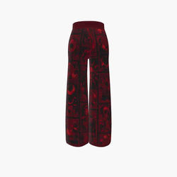 Crimson Arcana Wide Leg Pants - Killerspice