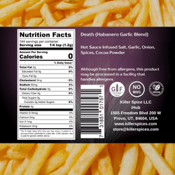 Death Chocolate Habanero Spice - Unleash Fiery Flavor in Every Bite - Killerspice
