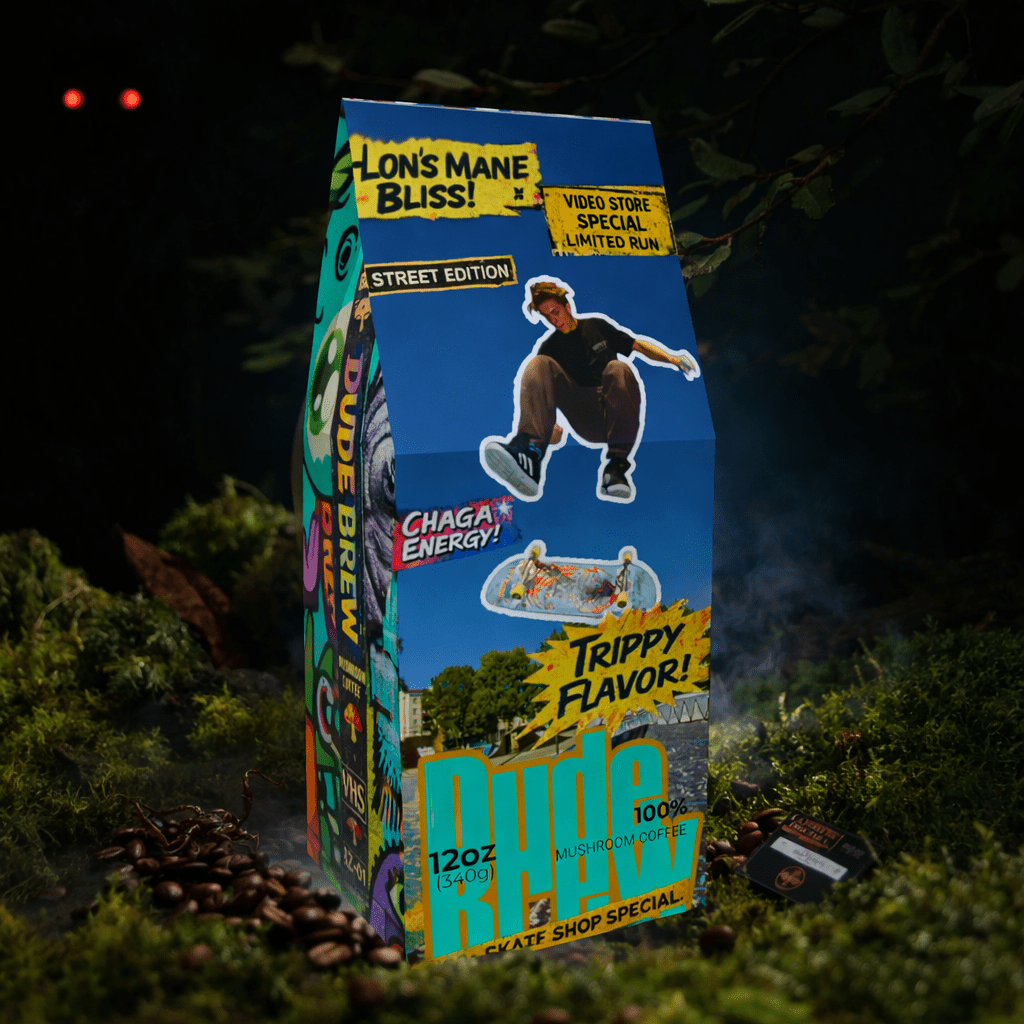 Dude Brew Mushroom Coffee USA Made - Energize Naturally - KillerspiceRoastifyKillerspice731851018073Ground