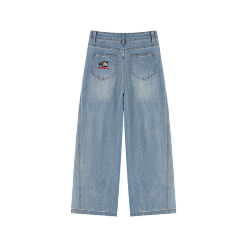 Women’s Vintage Wash High Rise Wide Leg Jeans - Killerspice