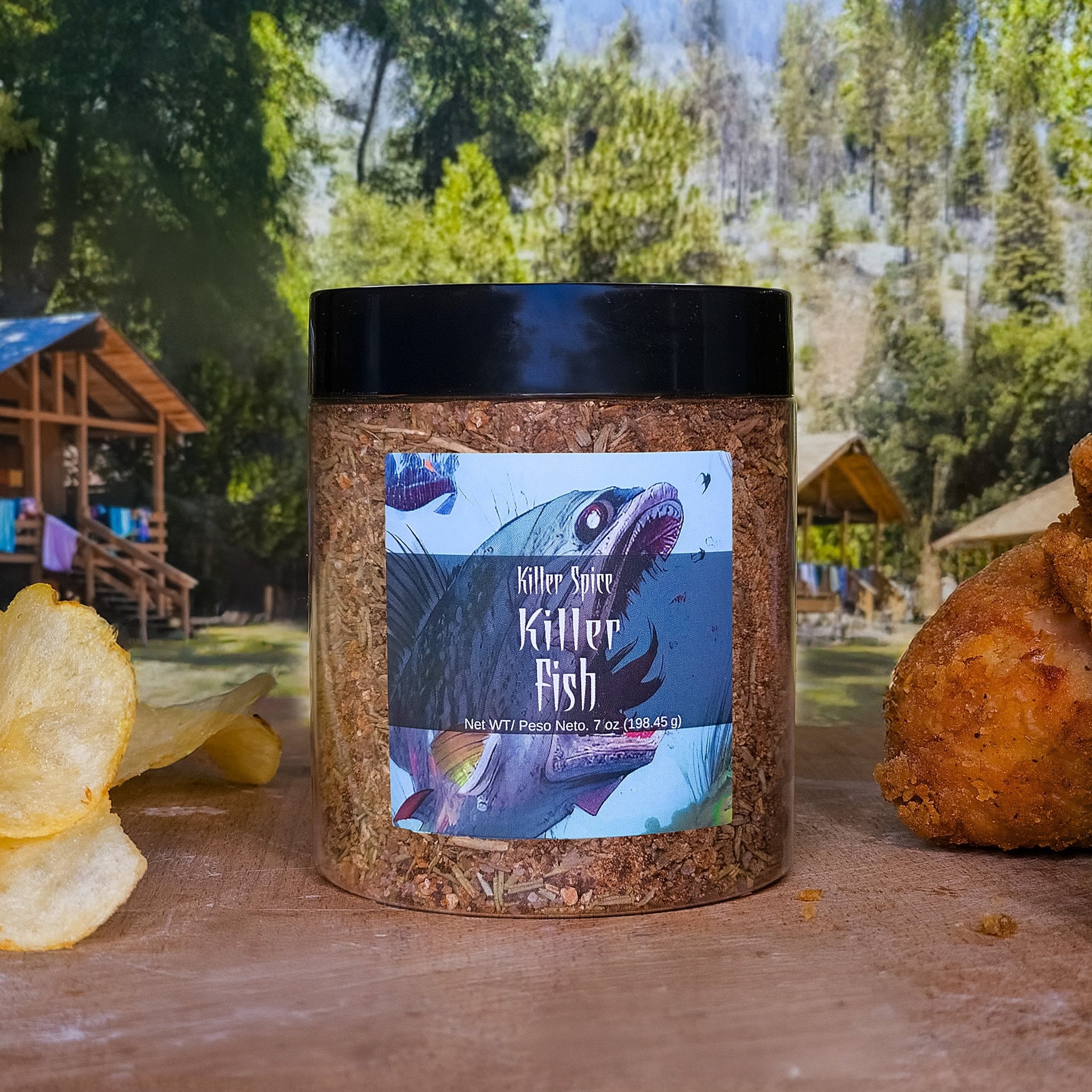Fish Coffee Rub with Rosemary and Orange Infusion - KillerspiceKiller SpiceKillerspice7318510175647 oz